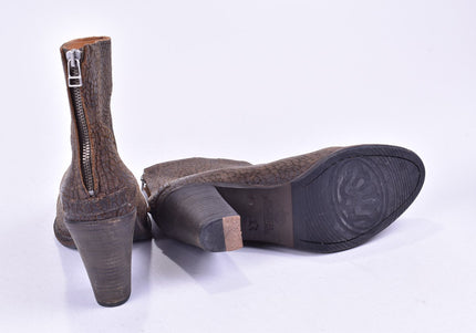 Shabbies Damen Stiefelette Boots EUR 40 Nr. 23-Z 296-Schuh-Gebraucht-secondhand