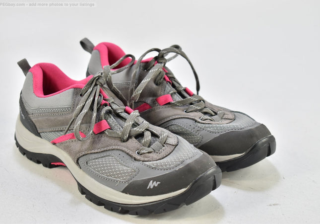 Quechua Damen Wanderschuhe Trekking EUR 38 Nr. 25-A 1613-Schuh-Gebraucht-secondhand