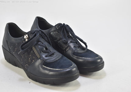 Semler Damen Halbschuhe Freizeitschuhe SL 26,5cm Nr. 25-F 293-Schuh-Gebraucht-secondhand