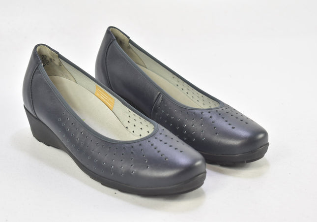 Waldläufer Damen Halbschuhe Slipper Ballerinas UK 4 Nr. 23-U 2687-Schuh-Gebraucht-secondhand
