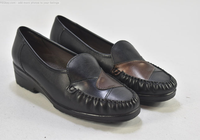 Jenny Damen Halbschuhe Slipper Ballerinas UK 5 Nr. 25-F 1762-Schuh-Gebraucht-secondhand
