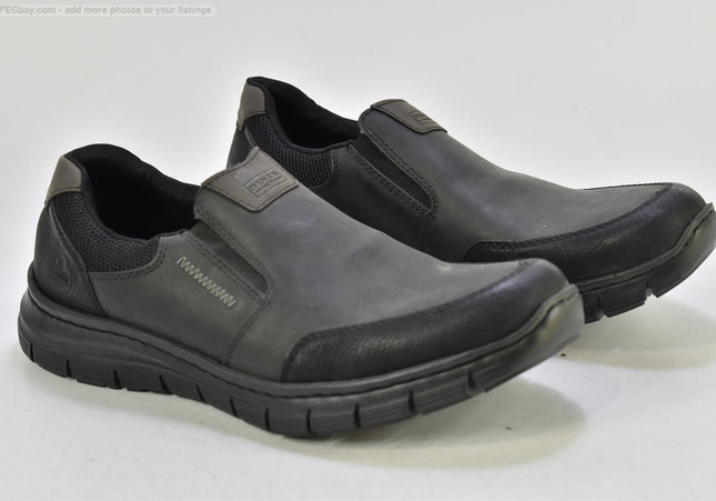 Rieker Herren Halbschuhe Slipper EUR 46 Nr. 25-U 575-SchuhGebraucht