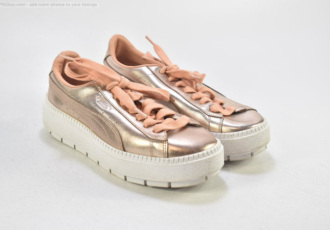 Puma Basket Damen Sportschuhe Sneaker EUR 40 Nr. 25-J 1371-Schuh-Gebraucht-secondhand