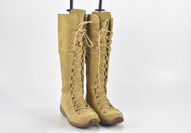 Timberland Damen Stiefel Stiefelette Boots US 6 Nr. 24-B 4504-Schuh-Gebraucht-secondhand