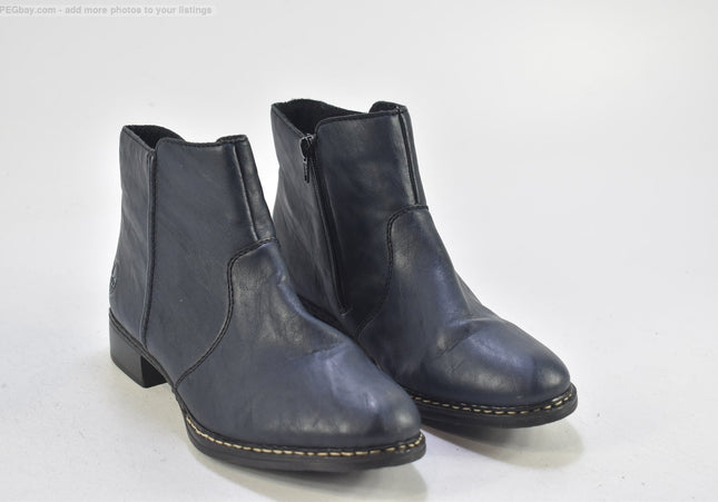 Rieker Damen Stiefelette Boots EUR 40 Nr. 24-B 5737-Schuh-Gebraucht-secondhand