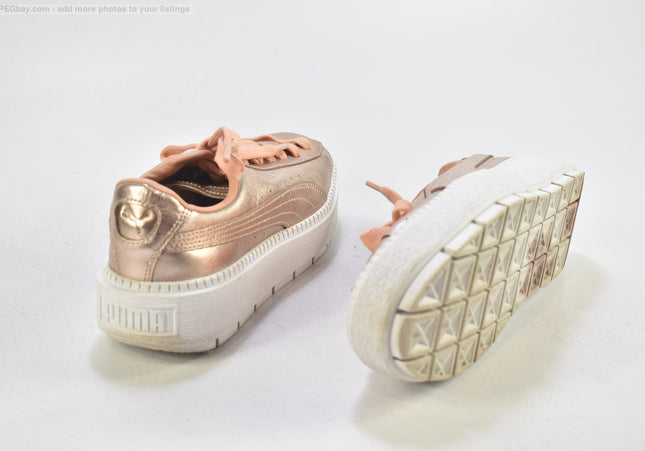 Puma Basket Damen Sportschuhe Sneaker EUR 40 Nr. 25-J 1371-Schuh-Gebraucht-secondhand