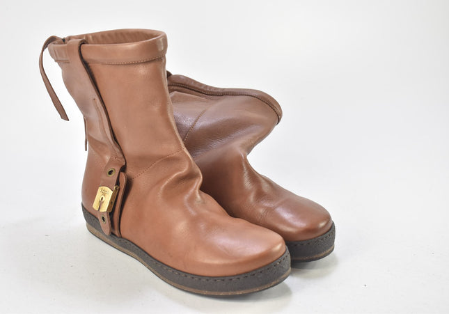 Scholl Damen Stiefelette Boots EUR 38 Nr. 24-P 1402-Schuh-Gebraucht-secondhand
