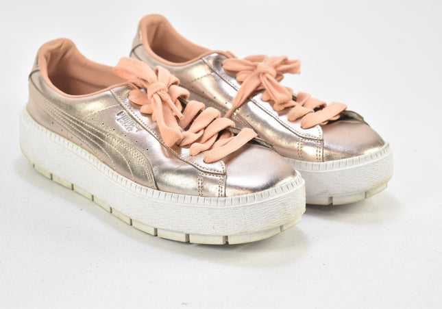 Puma Basket Damen Sportschuhe Sneaker EUR 40 Nr. 24-F 3244-Schuh-Gebraucht-secondhand