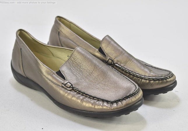 Waldläufer Damen Halbschuhe Slipper Ballerinas UK 7 Nr. 25-F 1764-Schuh-Gebraucht-secondhand