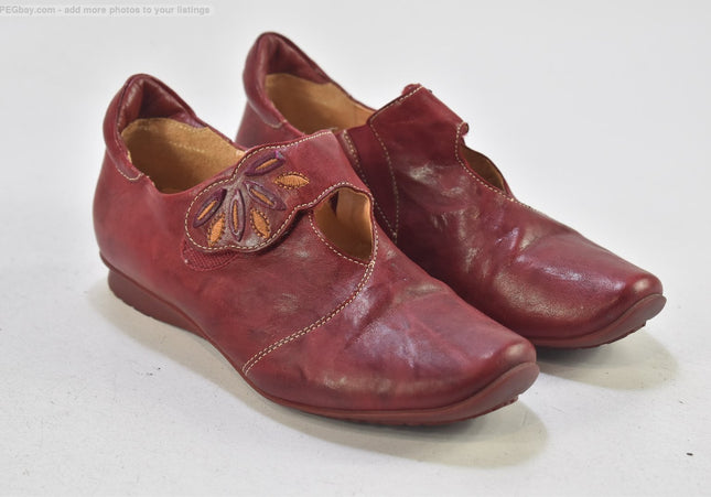 Think Damen Halbschuhe Freizeitschuhe EUR 36,5 Nr. 25-F 2319-Schuh-Gebraucht-secondhand