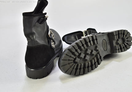Navyboot Damen Stiefelette Boots EUR 39 Nr. 25-B 938-gebrauchte Schuhe-Second hand-SchuhGebraucht