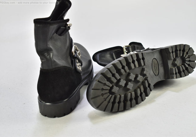 Navyboot Damen Stiefelette Boots EUR 39 Nr. 25-B 938-gebrauchte Schuhe-Second hand-SchuhGebraucht