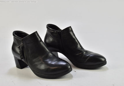 Think Damen Stiefelette Boots EUR 38,5 Nr. 24-B 6111-Schuh-Gebraucht-secondhand