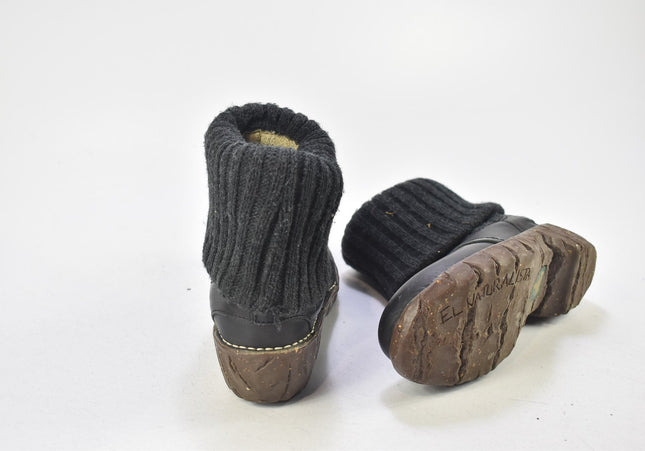 El Naturalista Damen Stiefelette Boots EUR 37 Nr. 24-U 349-Schuh-Gebraucht-secondhand