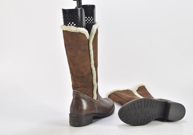 Damen Stiefel Stiefelette Boots EUR 36 Nr. 24-B 4024-Schuh-Gebraucht-secondhand