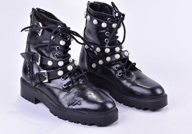Zara Damen Stiefelette Boots EUR 35 Nr. 24-J 5277-Schuh-Gebraucht-secondhand