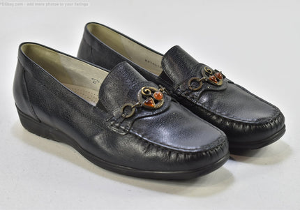 Waldläufer  Damen Halbschuhe Slipper Ballerinas  UK 9 Nr. 25-T 3265