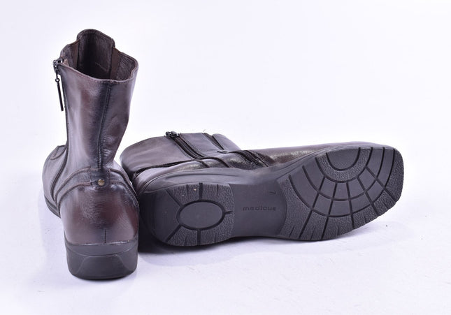 Medicus Damen Stiefelette Boots UK 7 Nr. 24-A 2619-Schuh-Gebraucht-secondhand