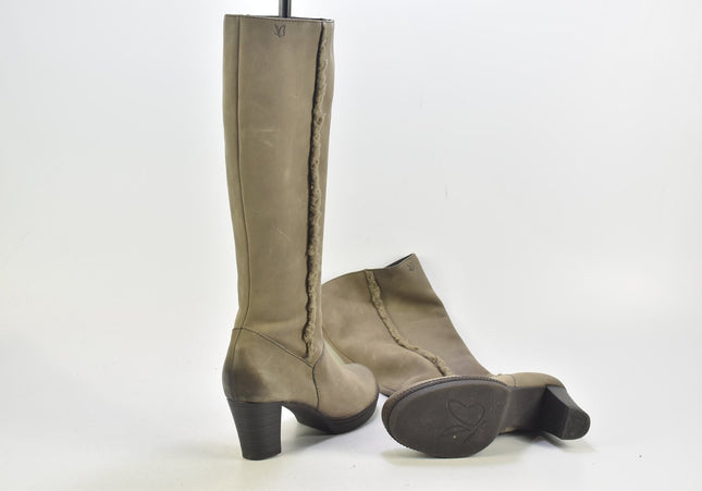 Caprice Damen Stiefel Stiefelette Boots UK 4,5 Nr. 24-B 4507-Schuh-Gebraucht-secondhand