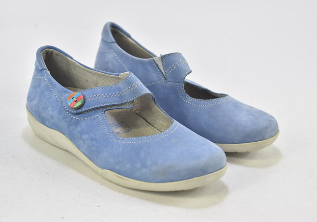Ströber Damen Halbschuhe Slipper Ballerinas UK 3 Nr. 24-T 1923-Schuh-Gebraucht-secondhand