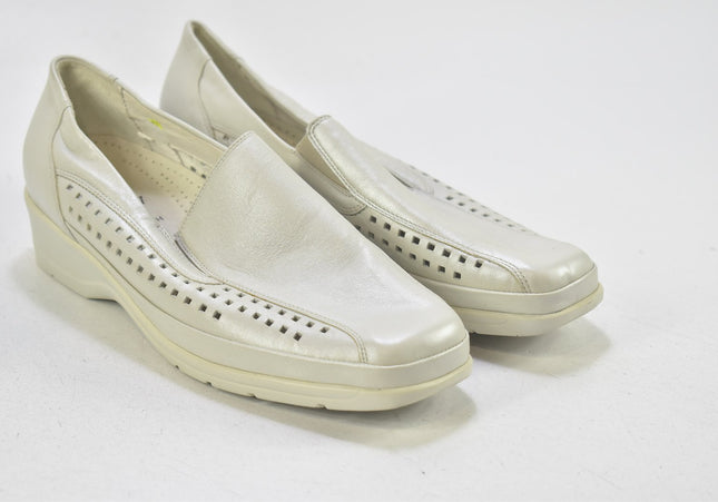 Waldläufer Damen Halbschuhe Slipper Ballerinas UK 7,5 Nr. 24-X 1886-Schuh-Gebraucht-secondhand