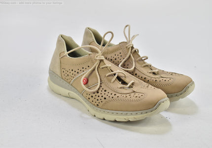 Rieker  Damen Halbschuhe Freizeitschuhe  EUR 37 Nr. 25-X 9