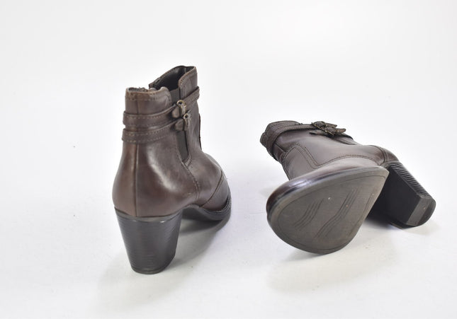 Venturini Damen Stiefelette Boots EUR 38 Nr. 24-M 1317-Schuh-Gebraucht-secondhand
