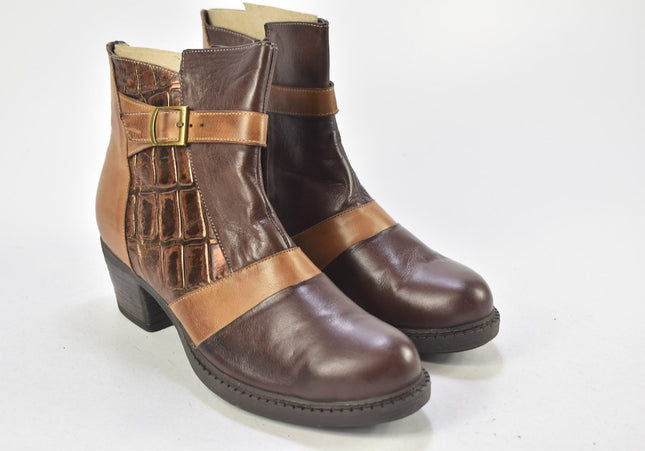 Damen Stiefelette Boots EUR 41 Nr. 24-A 3319-Schuh-Gebraucht-secondhand