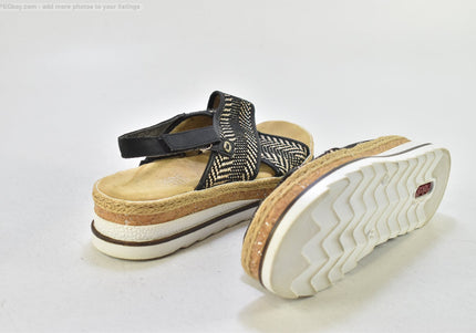 Rieker  Damen Sandale Sandalette  EUR 38 Nr. 26-S 1829