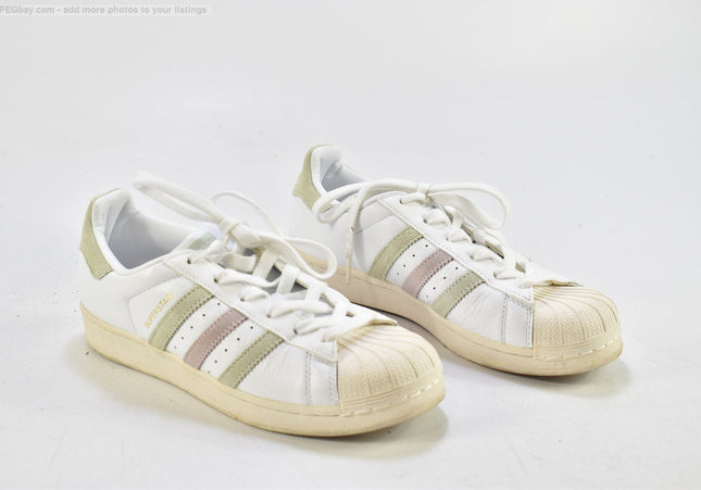 Adidas Superstar Damen Sportschuhe Sneaker EUR 38 2/3 Nr. 25-M 3465-Schuh-Gebraucht-secondhand