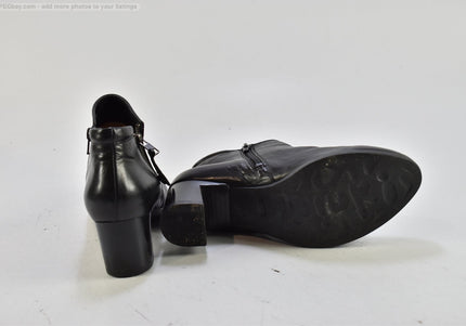 Think Damen Stiefelette Boots EUR 38,5 Nr. 24-B 6111-Schuh-Gebraucht-secondhand