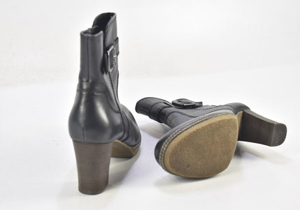Gabor Damen Stiefelette Boots UK 4 Nr. 24-J 1666-Schuh-Gebraucht-secondhand