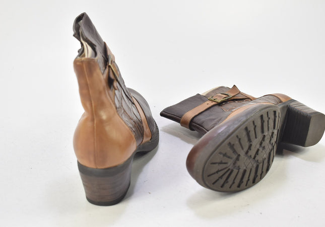 Damen Stiefelette Boots EUR 41 Nr. 24-A 3319-Schuh-Gebraucht-secondhand