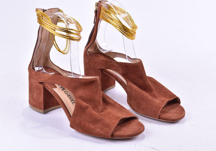 Racine Carrée Damen Sandale Sandalette EUR 37 Nr. 24-SD 320-Schuh-Gebraucht-secondhand