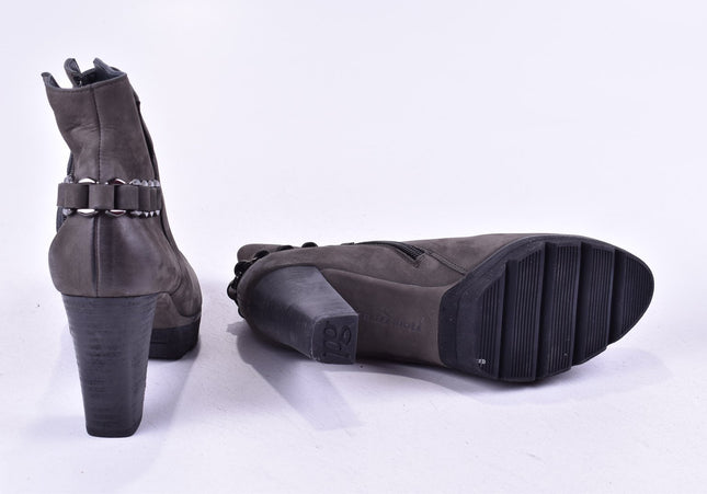 Paul Green Damen Stiefelette Boots UK 4 Nr. 24-J 4186-Schuh-Gebraucht-secondhand