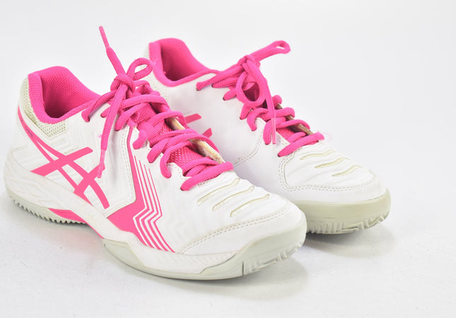 Asics Gel Game Sample Damen Sportschuhe Sneaker US 7 Nr. 24-F 248-Schuh-Gebraucht-secondhand