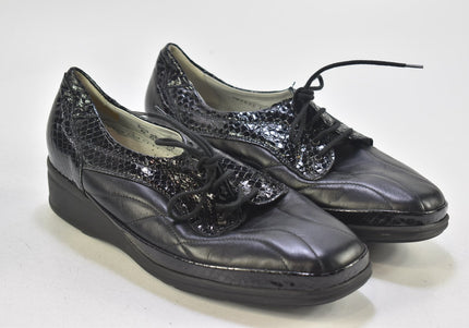 Waldläufer Damen Halbschuhe Freizeitschuhe UK 8 Nr. 24-O 768-Schuh-Gebraucht-secondhand