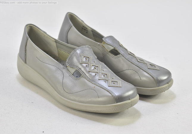 Hotter Damen Halbschuhe Slipper Ballerinas EUR 38 Nr. 25-F 1772-Schuh-Gebraucht-secondhand