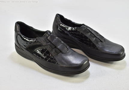 Ara Damen Halbschuhe Slipper Ballerinas UK 7,5 Nr. 25-A 618-Schuh-Gebraucht-secondhand