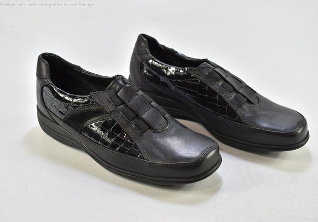 Ara Damen Halbschuhe Slipper Ballerinas UK 7,5 Nr. 25-A 618-Schuh-Gebraucht-secondhand