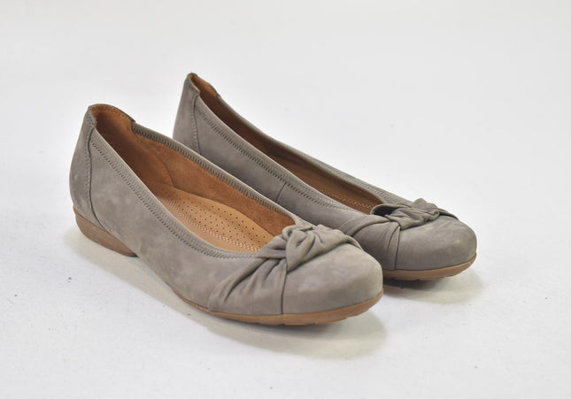 Gabor Damen Halbschuhe Slipper Ballerinas UK 4 Nr. 24-X 268-Schuh-Gebraucht-secondhand