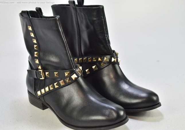 Miezko Damen Stiefelette Boots EUR 39 Nr. 25-B 947-gebrauchte Schuhe-Second hand-SchuhGebraucht