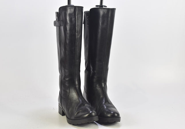 Caprice Damen Stiefel Stiefelette Boots UK 4,5 Nr. 24-B 4033-Schuh-Gebraucht-secondhand