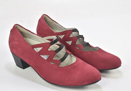 Waldläufer Damen Pumps High Heels UK 6 Nr.23-O 269-SchuhGebraucht