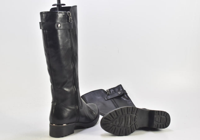 Caprice Damen Stiefel Stiefelette Boots UK 4,5 Nr. 24-B 4033-Schuh-Gebraucht-secondhand