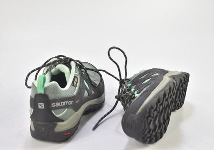 Salomon Damen Wanderschuhe Trekking EUR 37 1/3 Nr. 24-N 2438-Schuh-Gebraucht-secondhand