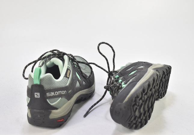 Salomon Damen Wanderschuhe Trekking EUR 37 1/3 Nr. 24-N 2438-Schuh-Gebraucht-secondhand