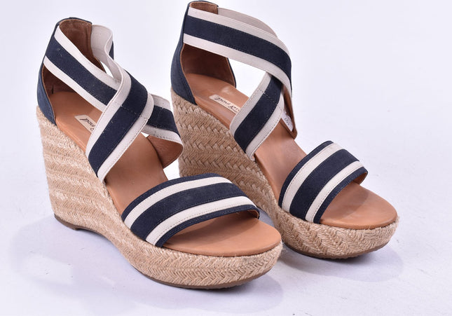 Paul Green Damen Sandale Sandalette UK 4,5 Nr. 24-SD 324-Schuh-Gebraucht-secondhand