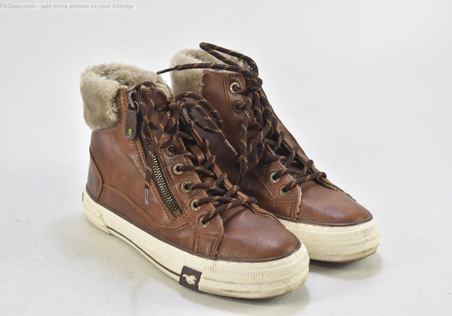 Mustang Damen Stiefelette Boots EUR 37 Nr. 24-B 5748-Schuh-Gebraucht-secondhand