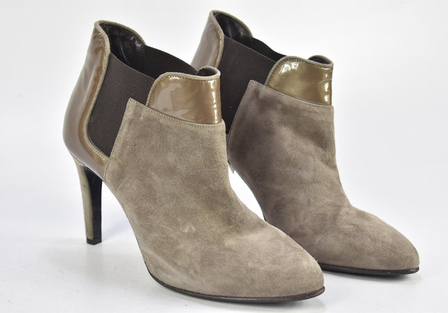 Franco Russo Damen Stiefelette Boots EUR 39 Nr. 23-Y 1007-Schuh-Gebraucht-secondhand